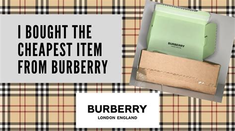 where is burberry the cheapest|burberry cheapest item.